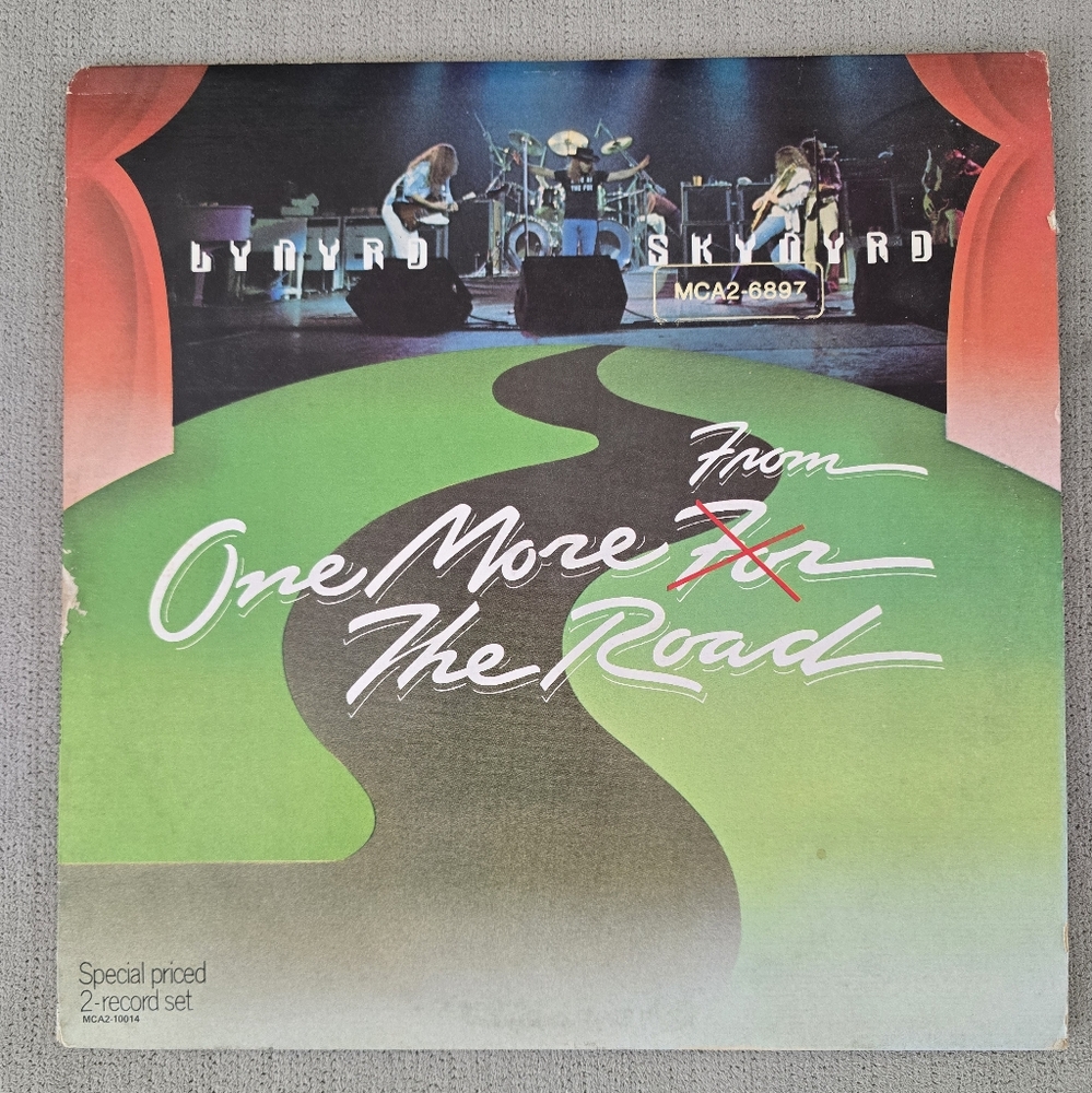 'One More From The Road' Vinyl Record - Green and Red